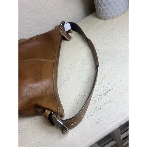 Vintage Coach (2004) SoHo Brown Hobo Shoulder Purse Y2K Retro Classic Handbag - Picture 15 of 16
